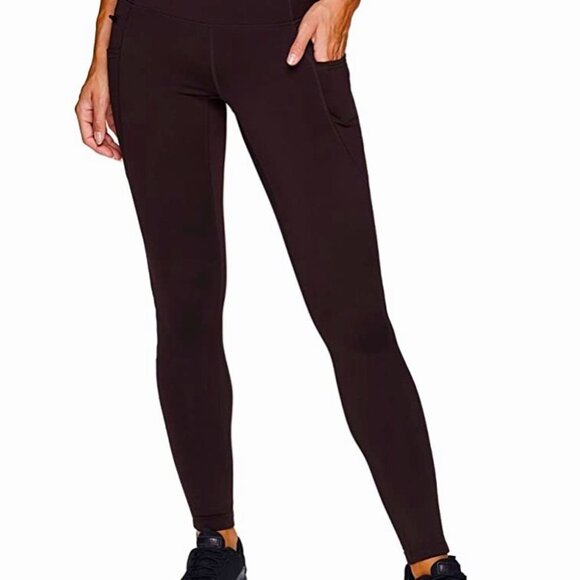 RBX Sz L Full Length Activewear Fitness Leggings - Picture 1 of 6